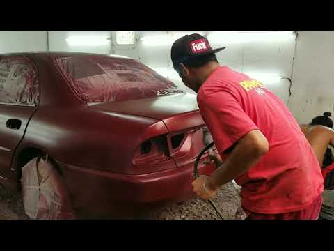 MITSUBISHI GALANT WASHOVER PAINT by team PANYEROS MOTORS