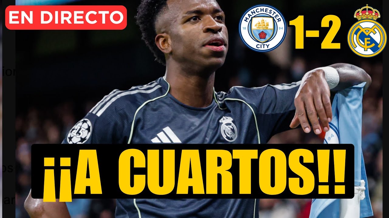 MANCHESTER CITY - REAL MADRID: REACCIÓN POST CHAMPIONS CON IÑAKI ANGULO