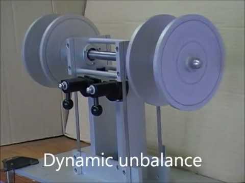 Unbalanced rotor behaviour