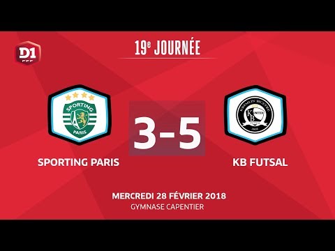Sporting Paris - KB Futsal 28-02-18