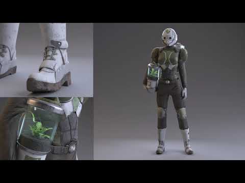 Emilie Dery | 3D Modelling and Texturing Demo Reel | 2019