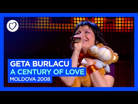 Geta Burlacu - A Century of Love (LIVE) | Moldova 🇲🇩 | First Semi-Final | Eurovision 2008