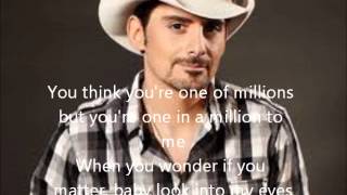 &#39;&#39;The World&#39;&#39; lyrics Brad Paisley