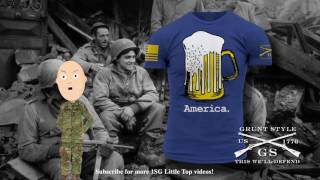 Grunt Style's Beer and America shirt!  Must have this!