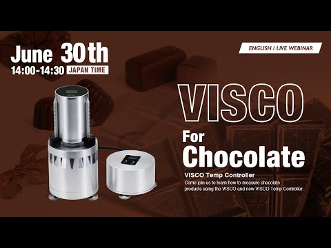 VISCO For Chocolate. ATAGO Viscometer with Temperature Control