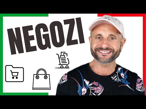 20 Italian Words for SHOPS - Learn Italian Vocabulary: I NEGOZI | Video in Italian