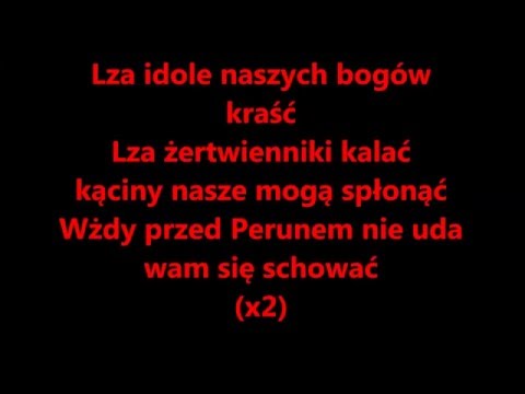 Percival Schuttenbach -  Svantevit (lyrics, english in description)