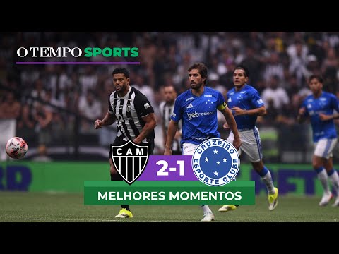 ATLÉTICO 2X1 CRUZEIRO: Veja os MELHORES MOMENTOS da partida