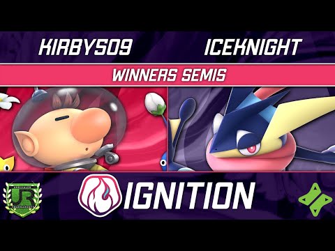 kirby509 (Olimar) vs IceKnight (Greninja) - Ignition 299 WINNERS SEMIS