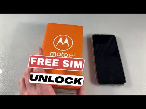 Motorola Moto E6 use any SIM card – Unlock Motorola E6 Generation