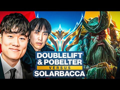 11 LCS TITLES VS RANK 1 GANGPLANK (Doublelift & Pobelter)