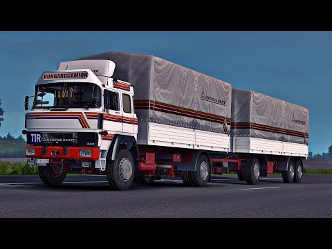 ETS2 1.39 - ProMods 2.51 - Magirus Deutz 340 D22 - Trip: Saint-Laurent - Calais