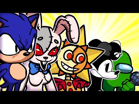 FNF Comparison Battle & Friday Night Funkin Power Levels Tournament Compilation