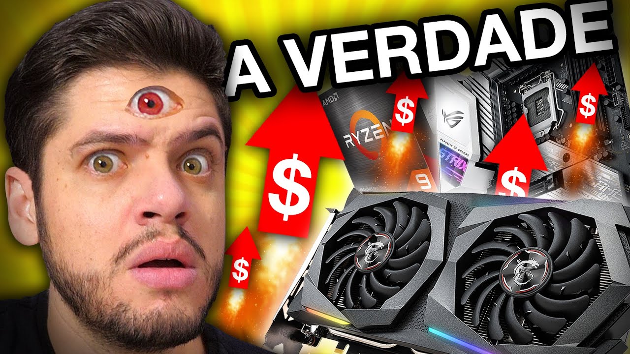 POR QUE ESTÁ TUDO CARO? Tem PREVISÃO do preço BAIXAR? Placa de vídeo BARATA de MINERAÇÃO?