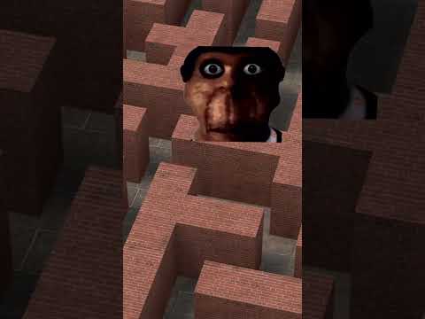 Obunga family Nextbot in  maze Gmod  #nextbotchase #gaming #nextbotchasing #garrysmod