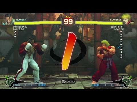 whitedoong2 [Dudley] vs gpy111111 [Ken] SSF4 Japanese Online Ranked Matches - TRUE-HD