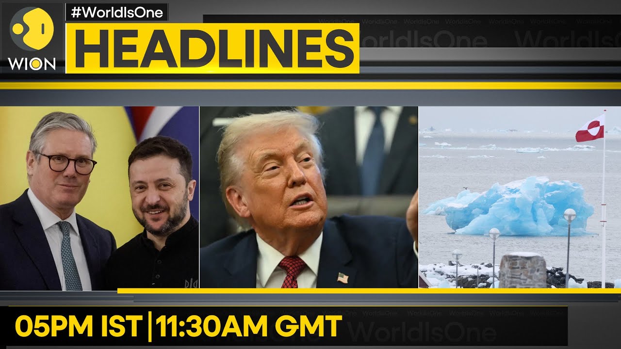 US Envoy Meets Greenland Officials | Starmer To Host Zelensky For Ukraine Talks | WION Headlines