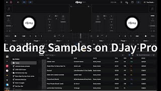 Adding Samples to DJay Pro on a Mac