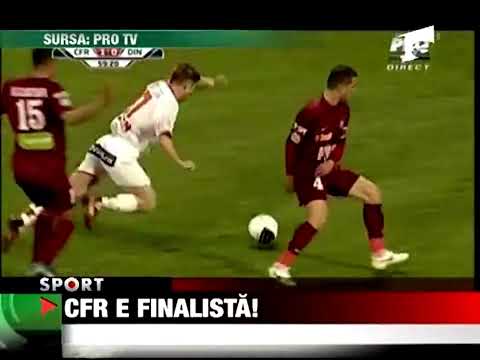 REZUMAT | CFR Cluj 2-1 Dinamo Bucuresti | Semifinale Cupa Romaniei 2009/2010 Retur