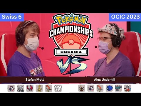 Pokémon VGC OCIC Stefan Mott vs Alex Underhill VG Day 1 2023 Oceania International Championships