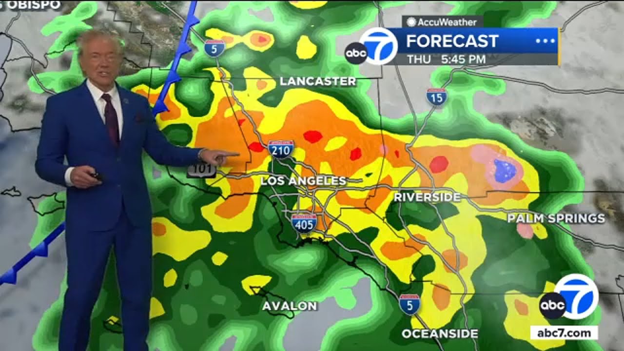 SoCal’s biggest storm of the year so far to slam region. Here’s a timeline