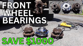 Front Wheel Bearings - 2012 Nissan Pathfinder