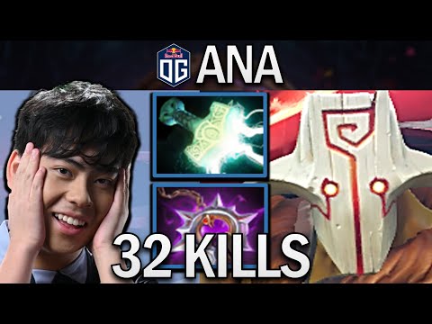 OG.ANA SMURF JUGGERNAUT WITH 32 KILLS & NULLIFIER - DOTA 2 7.31 GAMEPLAY
