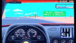 Test Drive II on the Amiga