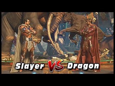 Injustice 2: SCR 2017 - L. Final - Slayer (Black Adam, Superman) Vs Dragon (Black Adam)