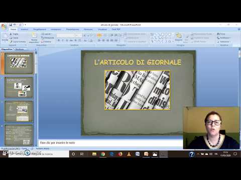 L'articolo di giornale