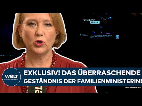LISA PAUS EXKLUSIV: Einsamkeit in Deutschland! Das überraschende Geständnis der Familienministerin