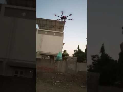 6 axis hexacopter 2kg payload drone