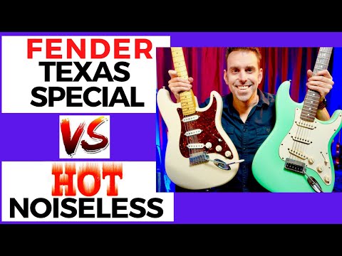 Single Coil Pickup Shootout | Fender Texas Special vs Hot Noiseless