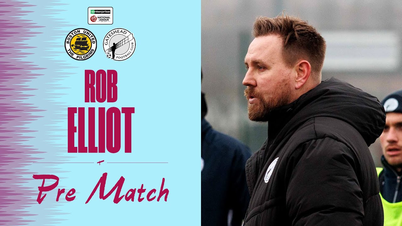 💬 “Put everything into practice” | Rob Elliot pre-Boston United (A) | INTERVIEW