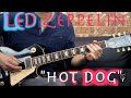 Led Zeppelin - "Hot Dog" - Blues Rock Guitar Lesson (w/Tabs)
