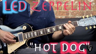 Led Zeppelin - "Hot Dog" - Blues Rock Guitar Lesson (w/Tabs)