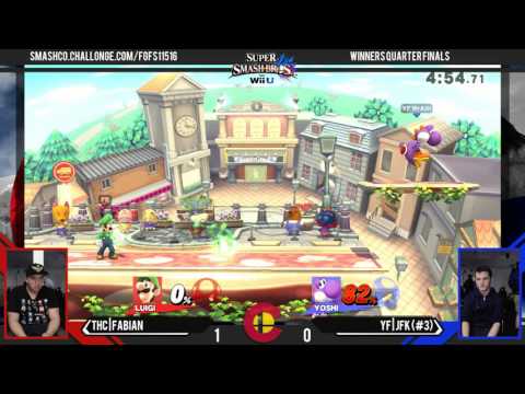 FGF27 - THC|Fabian (Luigi, Link) Vs. YF|JFK (Shulk, Yoshi) - WQF