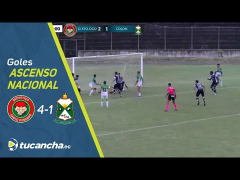 Goles Ascenso Ecuador - 8vos de vuelta - D. Santo Domingo 4-1 D. Colón
