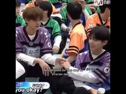 Gyuvin is always ready to protect Yujin 💗