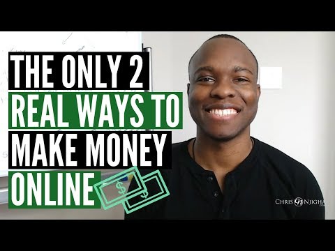 How to Make Money Online: The Only 2 REAL Ways to Earn Money Working From Home