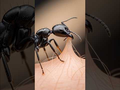 How an Ant Bite REALLY Works | Stunning Way Ants Bite