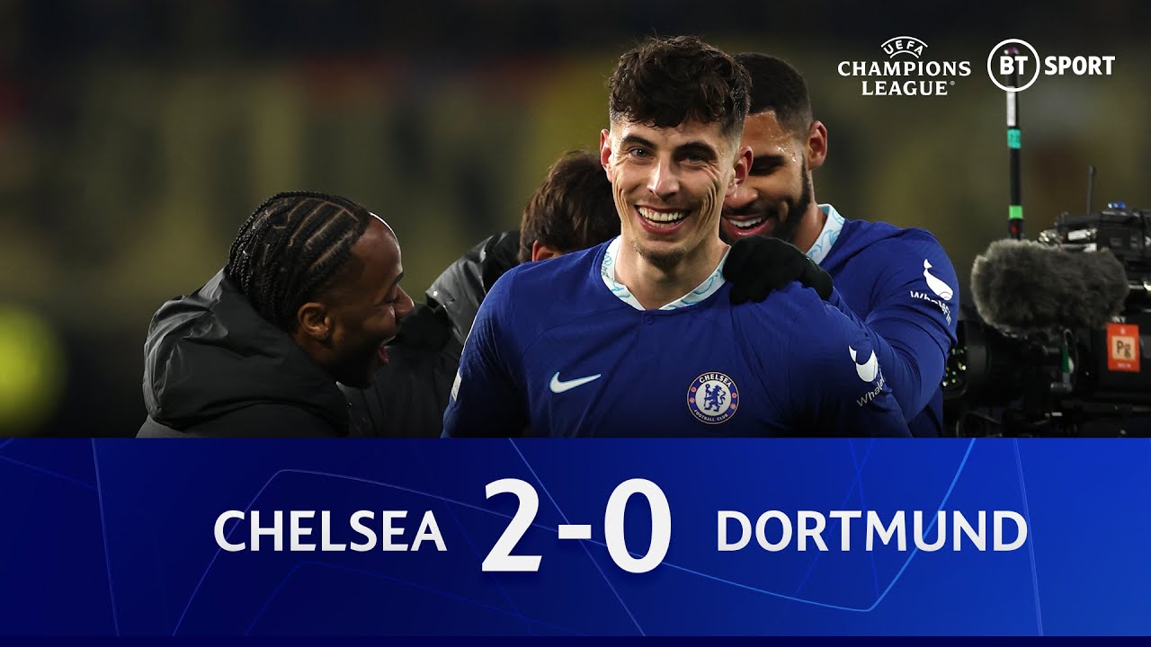 Chelsea 2-0 Dortmund - Champions League
