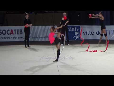 Ekaterina SELEZNEVA (RUS) hoop - 2019 Thiais trainings