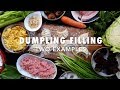 How to make dumpling fillings