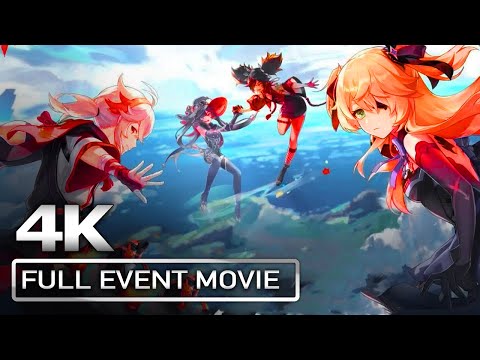 Genshin Impact SUMMERTIME ODYSSEY FULL EVENT All Cutscenes (Full Game Movie) 4K 60FPS (Lumine)