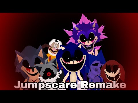 FNF Sonic.exe Jumpscare Remake (Stick nodes)