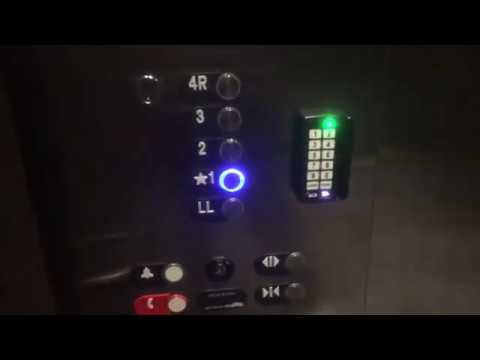 Otis Gen2 elevator - Rubenstein Library - Duke University West Campus - Durham, NC