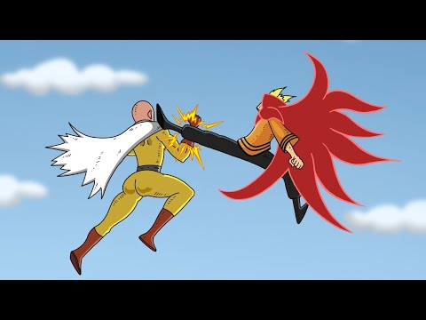 Naruto vs Saitama part 3 by Aunimation