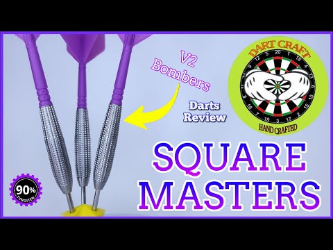Dart Craft SQUARE MASTERS V2 Bomber Darts Review - INSANE Intro!!