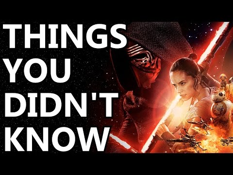 10 Things You Didn't Know About The Force Awakens